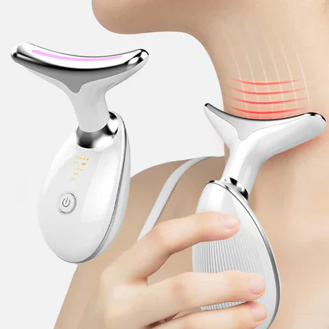 Massageador Facial com Fototerapia Anti-Rugas