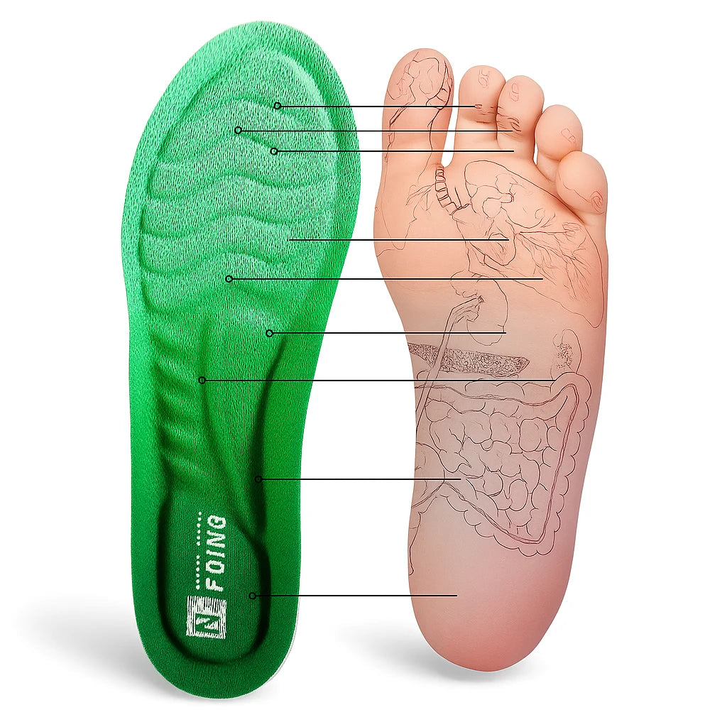 Palmilha Ortopédica Anatômica Alto Conforto Healife