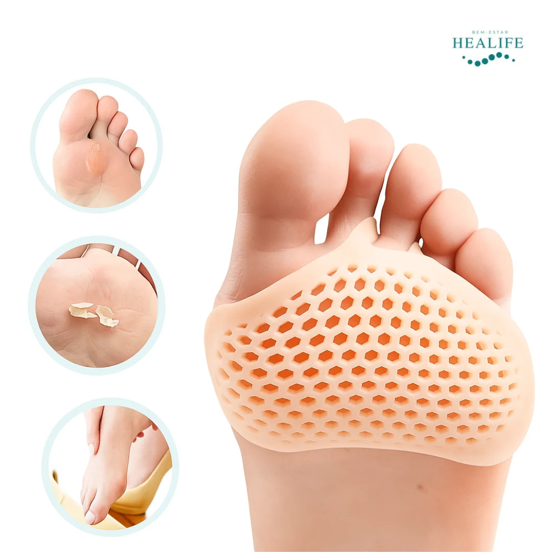 Palmilha Ortopédica de Silicone para Esporão Orthogel