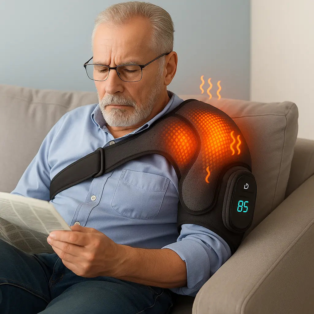 Ombreira Ortopédica Massageadora Com Aquecimento