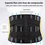 Cinta para Coluna Lombar Preta Ultraflex Pro