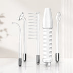 DermaHair™ Aparelho de Alta Frequência Profissional para Tratamento Capilar e Facial com 4 Eletrodos