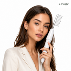 DermaHair™ Aparelho de Alta Frequência Profissional para Tratamento Capilar e Facial com 4 Eletrodos