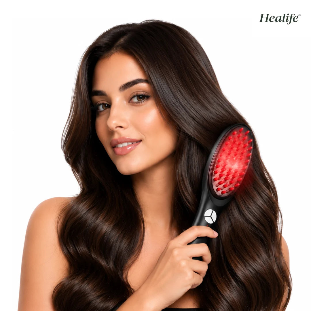 Escova Massageadora Capilar Anti-Queda Élevare Paris