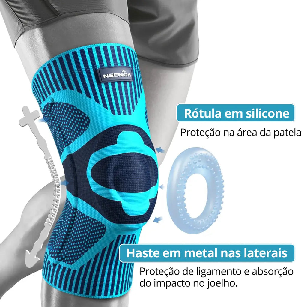 Joelheira de Compressão com Dupla Proteção Artic Pro