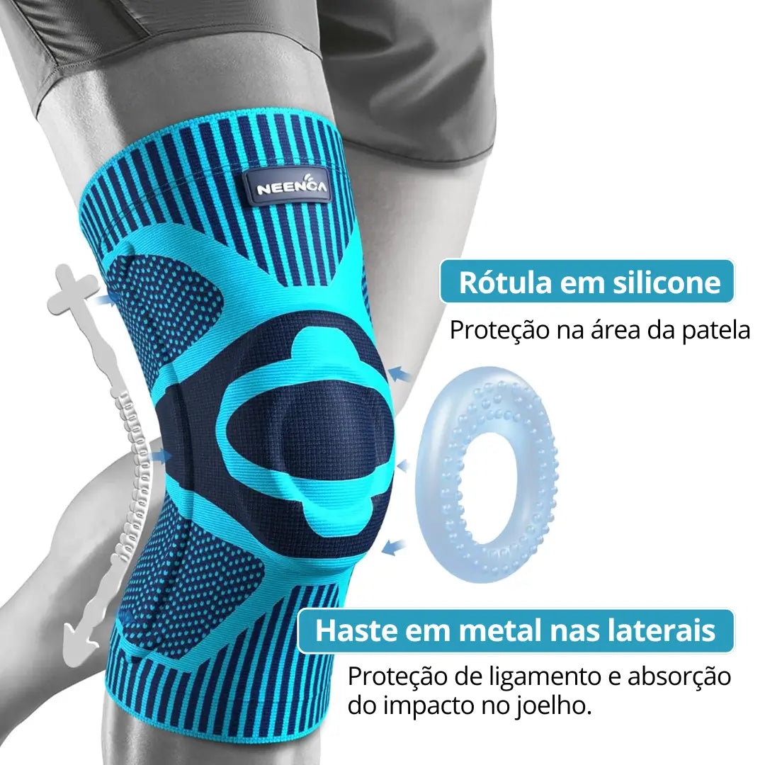 Joelheira de Compressão com Dupla Proteção Artic Pro