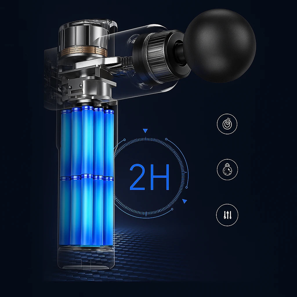 Massageador Elétrico Portátil Recover Pro