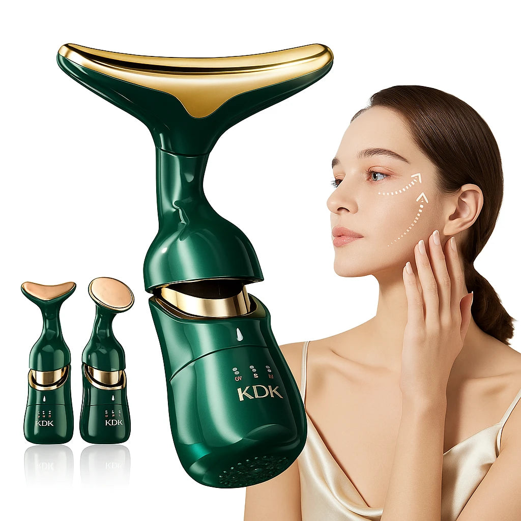 Massageador Facial Rejuvenescedor 3 em 1 BelleSkin