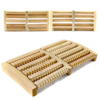 Massageador de Madeira para Fascite Plantar RollPé