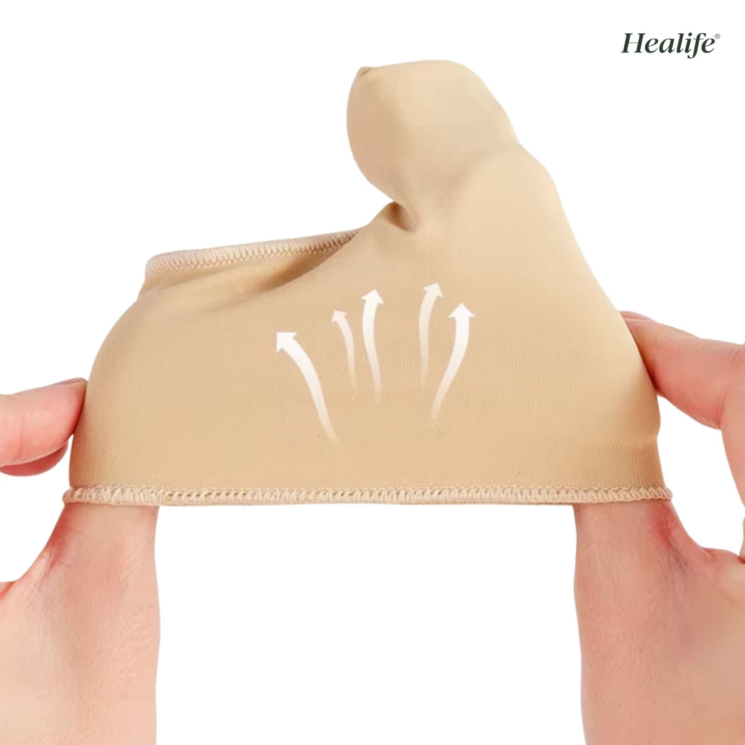 Palmilha Ortopédica Meia Separador de Joanete Orthogel