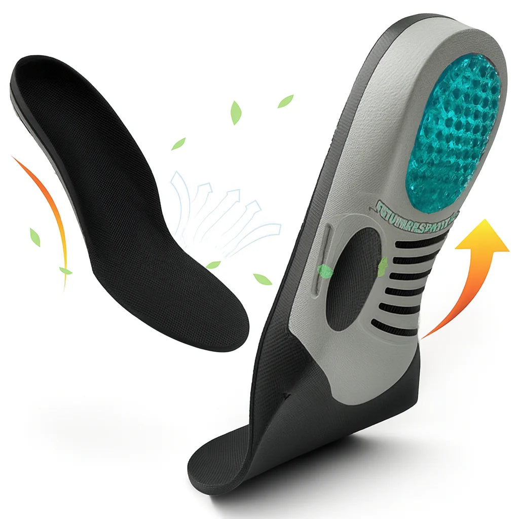 Palmilha Ortopédica com Calcanhar em Gel BioConfort