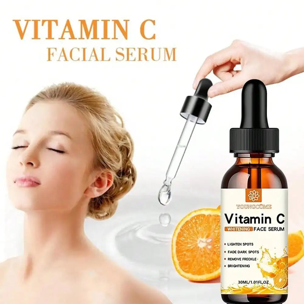 Sérum Facial com Vitamina C + Ácido Hialurônico