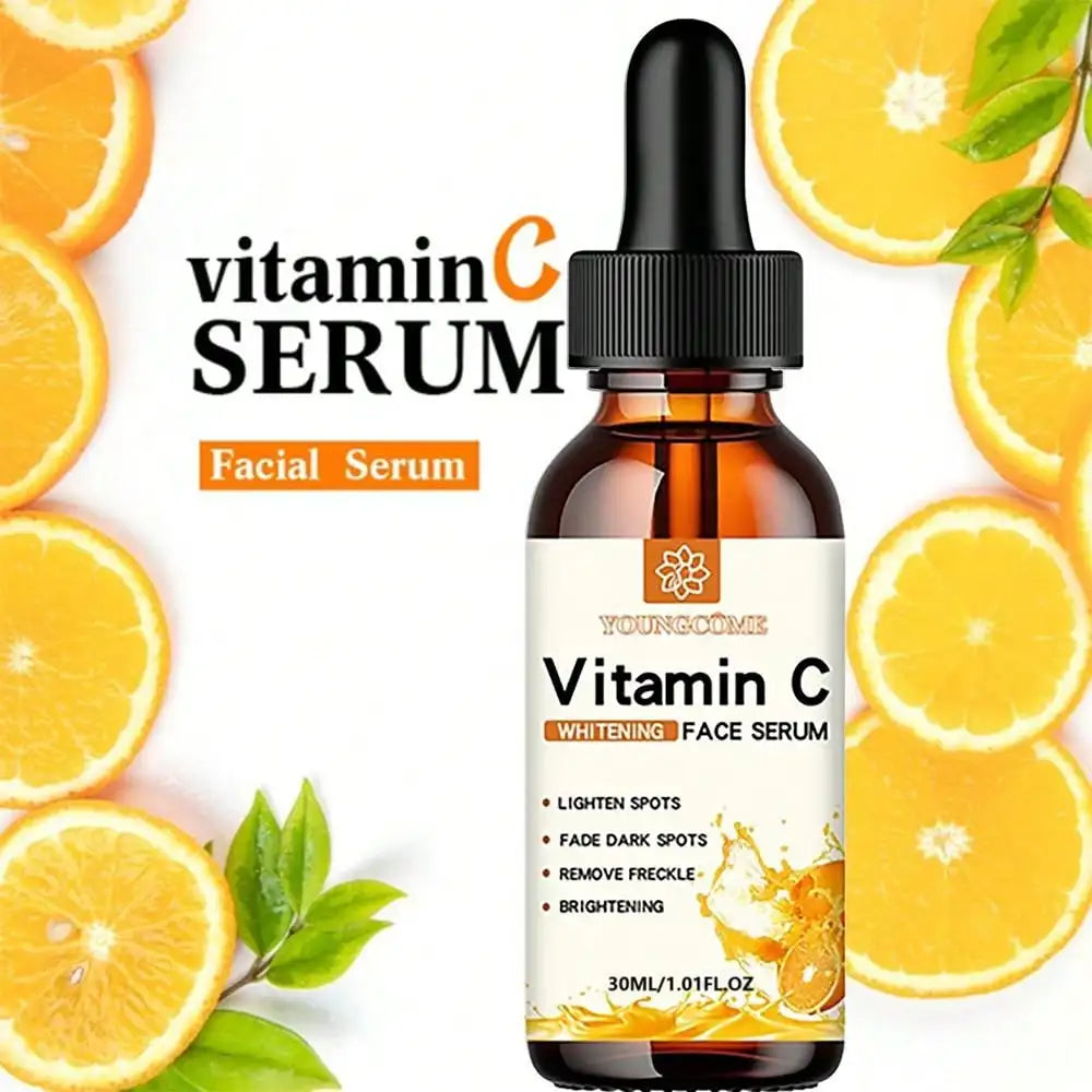 Sérum Facial com Vitamina C + Ácido Hialurônico