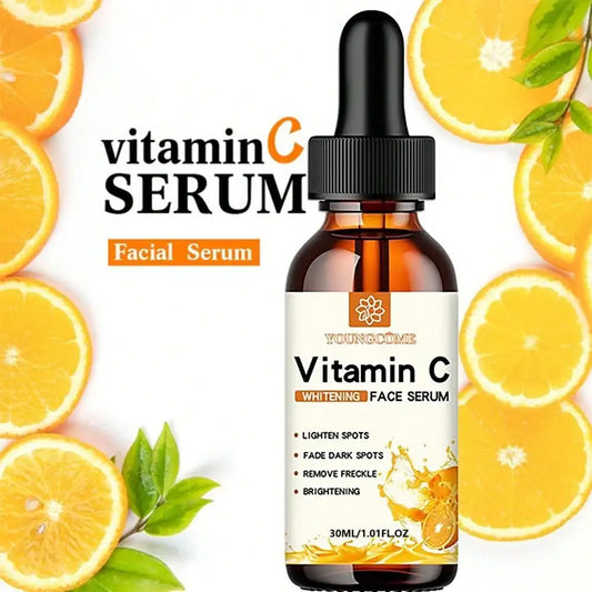 Sérum Facial com Vitamina C + Ácido Hialurônico