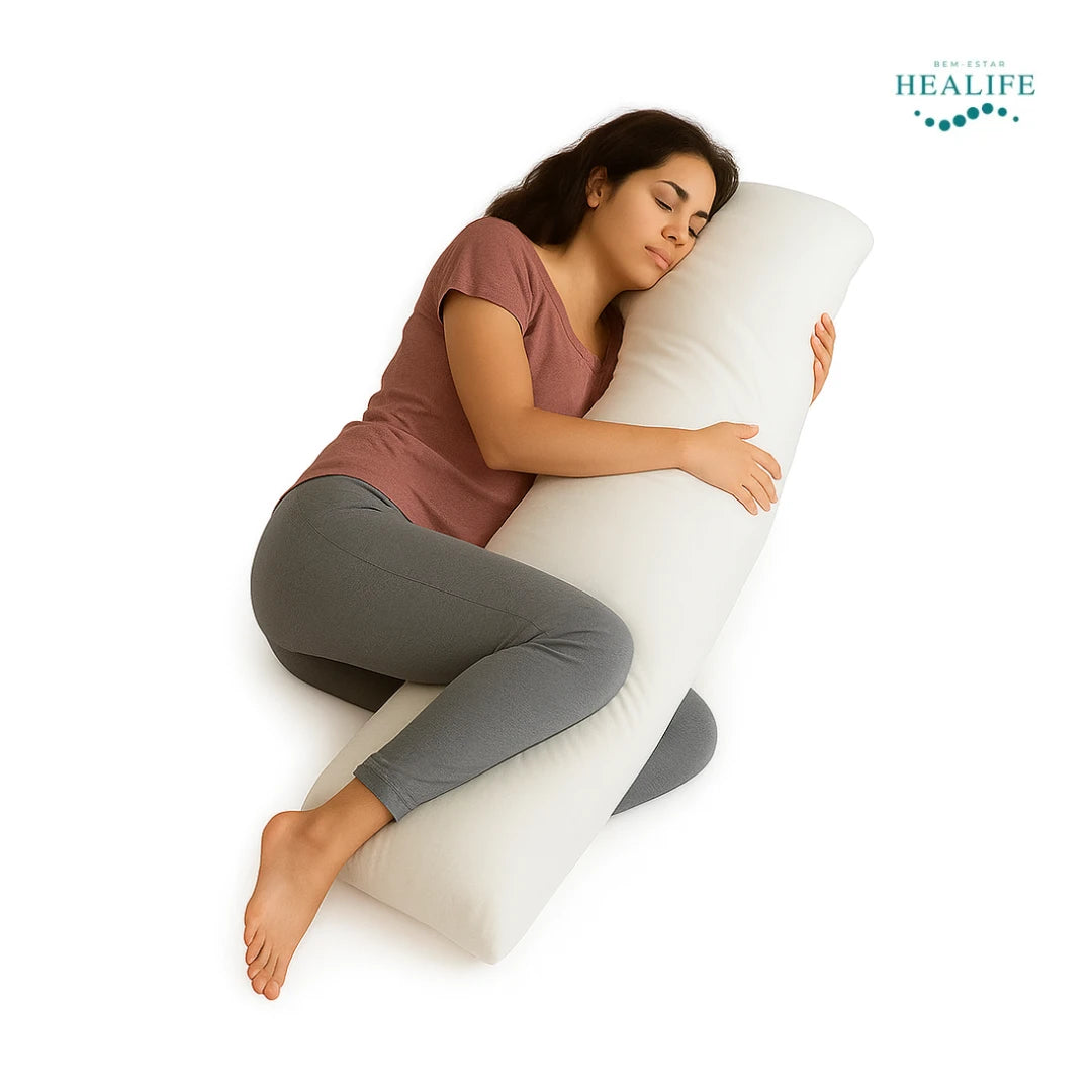 Travesseiro Anatômico de Corpo NuvemConfort