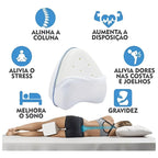 Travesseiro Ortopédico para Pernas Ultra Confortável Sonolev