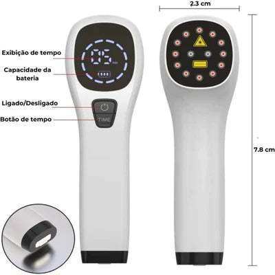 Aparelho de Laserterapia Corporal Portátil