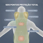 Conjunto Carro Almofada Assento + Apoio Lombar Modelo Universal