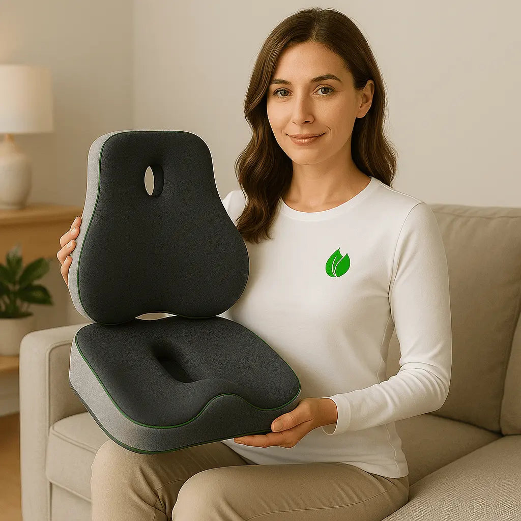 Encosto e Assento Para Apoio Lombar