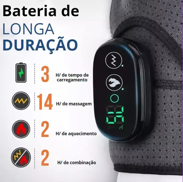 Ombreira Ortopédica Massageadora Com Aquecimento