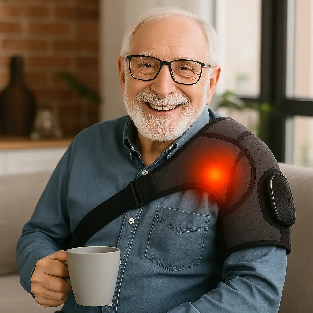 Ombreira Ortopédica Massageadora Com Aquecimento