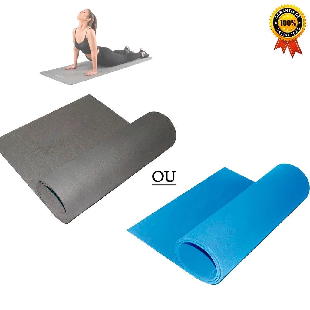 Tapete Para Pilates e Yoga 180 Cm X 60 Cm X 5mm