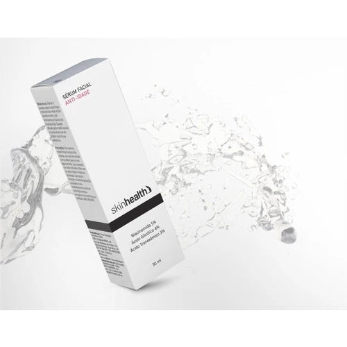 Sérum Facial Anti-idade Niacinamida 5% + Ácido Glicólico 4% + Ácido Tranexâmico 3% Skinhealth 30ml