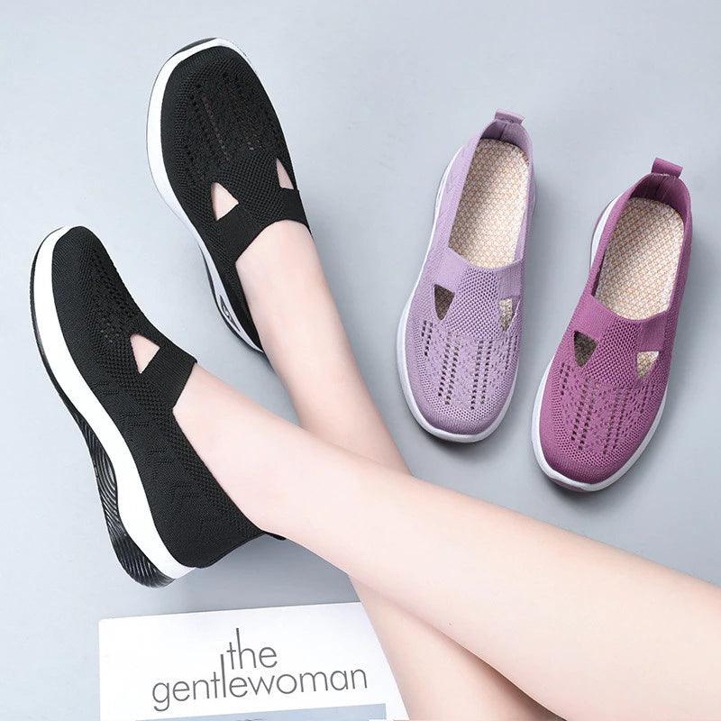Tênis Ortopédico Feminino Confort Plus Roxo