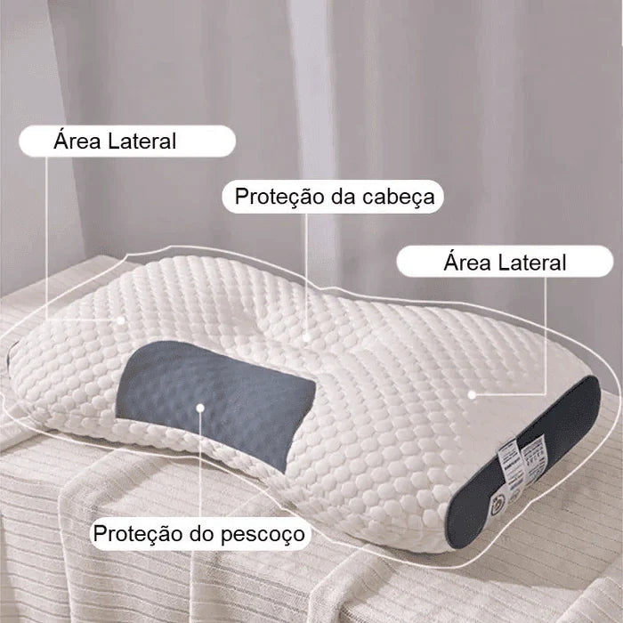 Travesseiro Ortopédico Cervical Para Pescoço - Sleep Confort